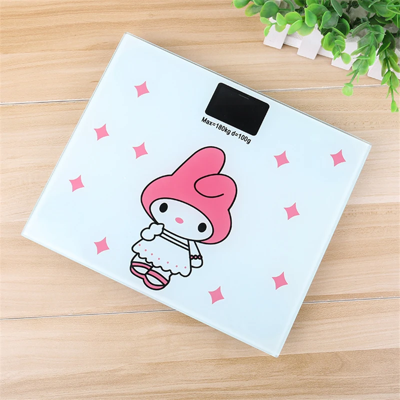 Bathroom Body Weight Scale Human Health Mini Digital Glass LCD Display Sensor For loss Tool 180KG/50G | Дом и сад