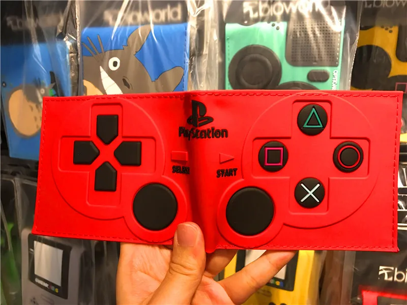 10 шт./лот Playstation 4 кошелек из ПУ кожи в форме кошелька|Игровые фигурки и