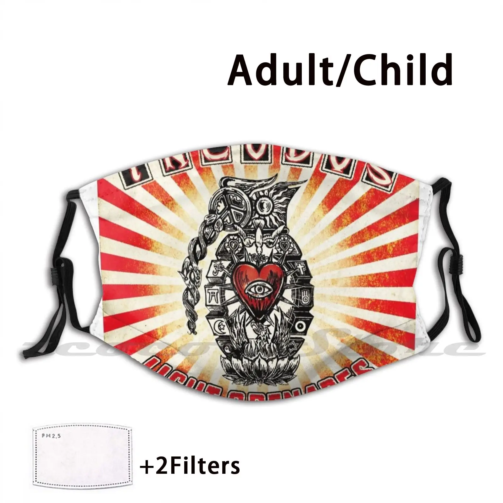 Tour 2020 2021 эмалированная Передняя маска унисекс моющаяся ткань фильтр &quotсделай