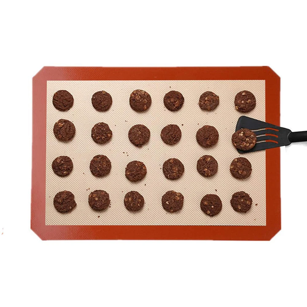 Силиконовые вилая кошма тепла ResistantOven выпечки сетка для Печенье Хлеб миндальное