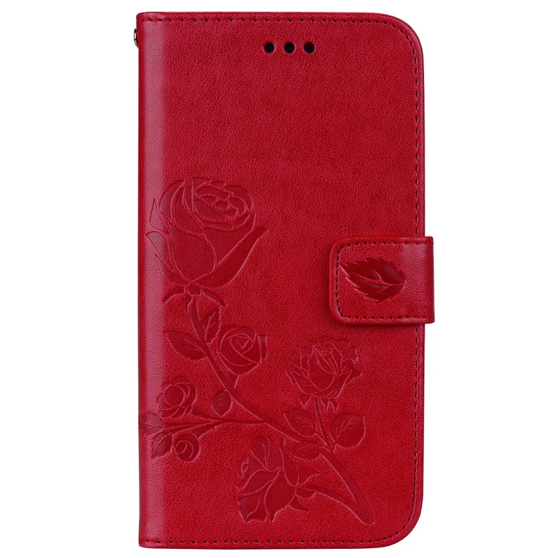 Роскошный кожаный чехол книжка с розами для iPhone 11 Pro X XS MAX XR 6 6S 7 8 Plus 5 5S Чехол