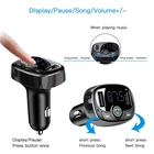 Автомобильное зарядное устройство, FM, высокоскоростное автомобильное зарядное устройство, Bluetooth, громкая связь, автомобильный аудиоплеер, mp3-плеер, быстрая зарядка, автомобильный передатчик, новое автомобильное зарядное устройство для телефона