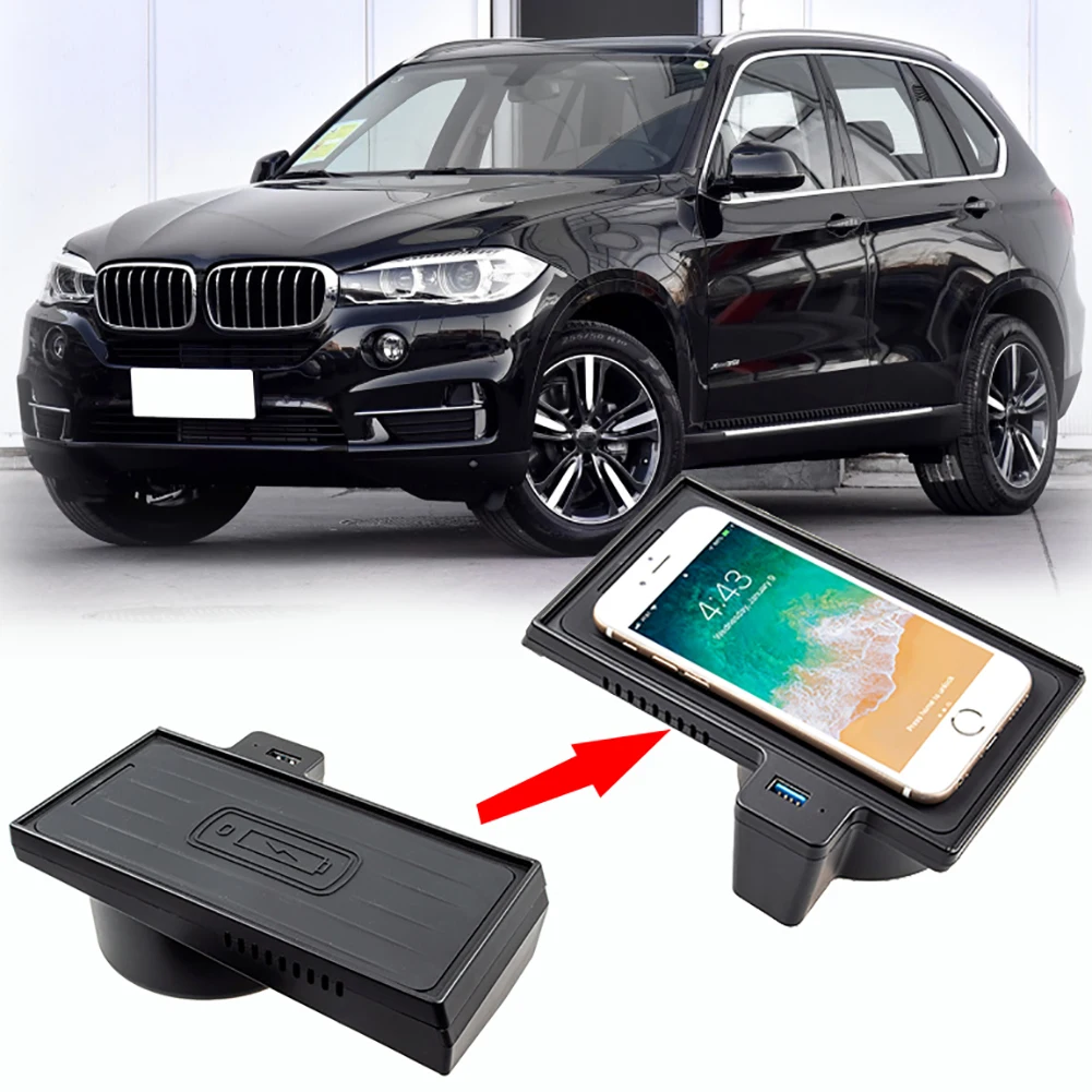 Car Wireless Phone Charger Special for BMW X5 X6 2015-2018 Fast Charging Holder Adapter Device Accessories In stock |