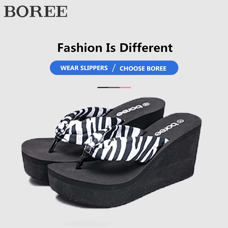 Женские шлепанцы на толстой подошве платформе|Вьетнамки| |