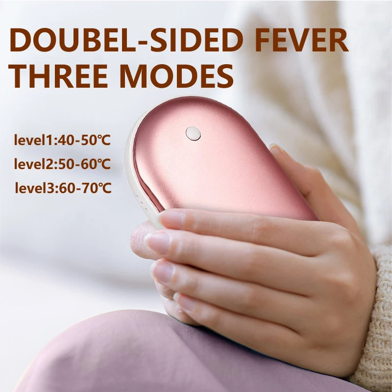 

Multifunctional Electric Hand Warmer USB Charge LED Heater Quick Heating Mini 5V Mobile Power Bank 10000mAh Electric Heater Warm