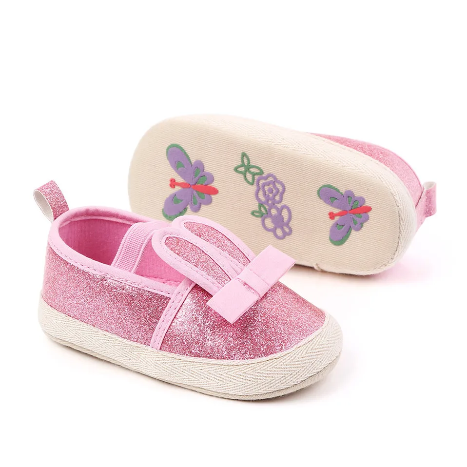 

Infant Newborn Baby Girls Rabbit Big Ear Spring First Walkers Sneakers Shoes Toddler Classic Casual Shoes New