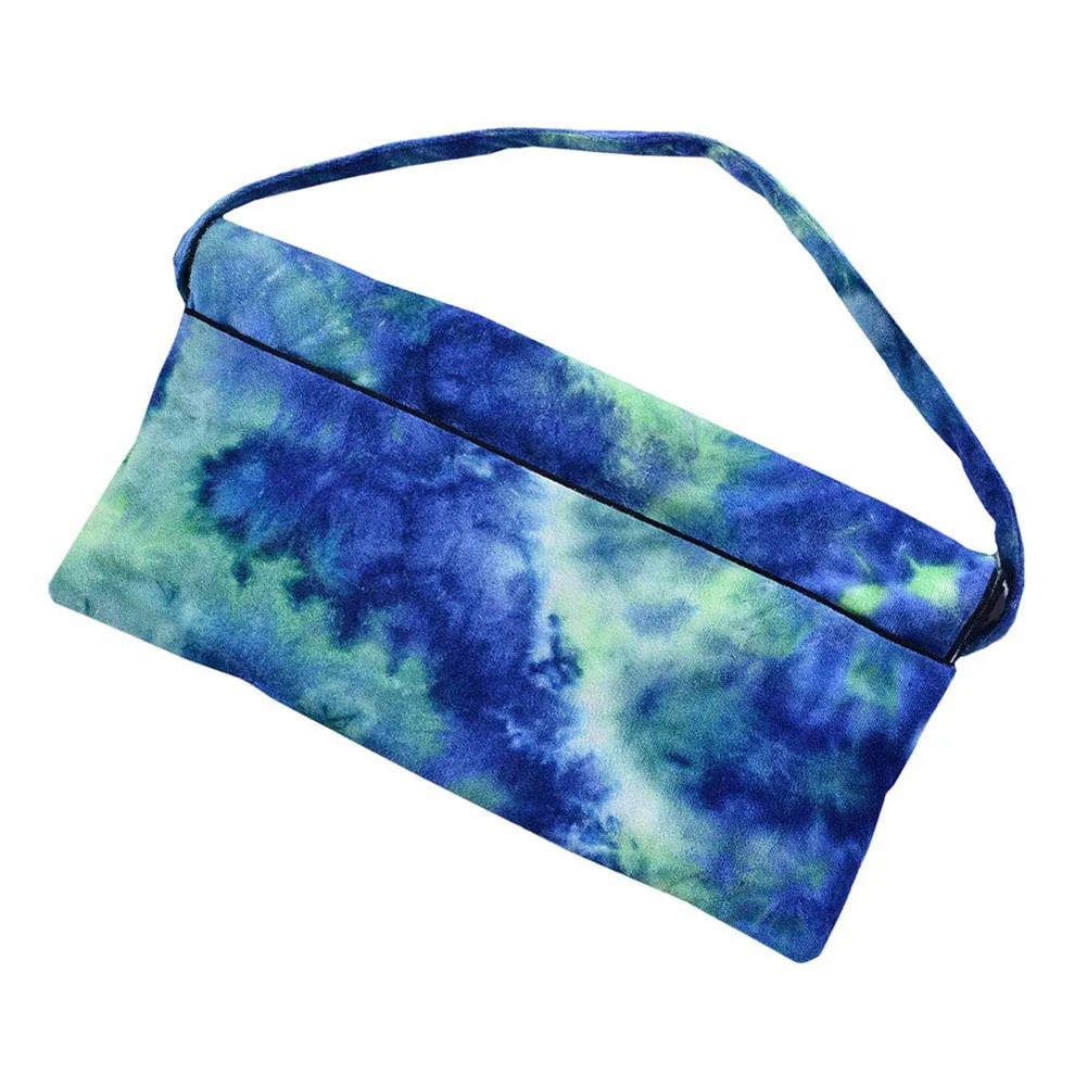 Soft Microfiber Tie-dye Beach Chair Cover Sweat-absorbent Bath Pockets Towel | Towel/Towel Set