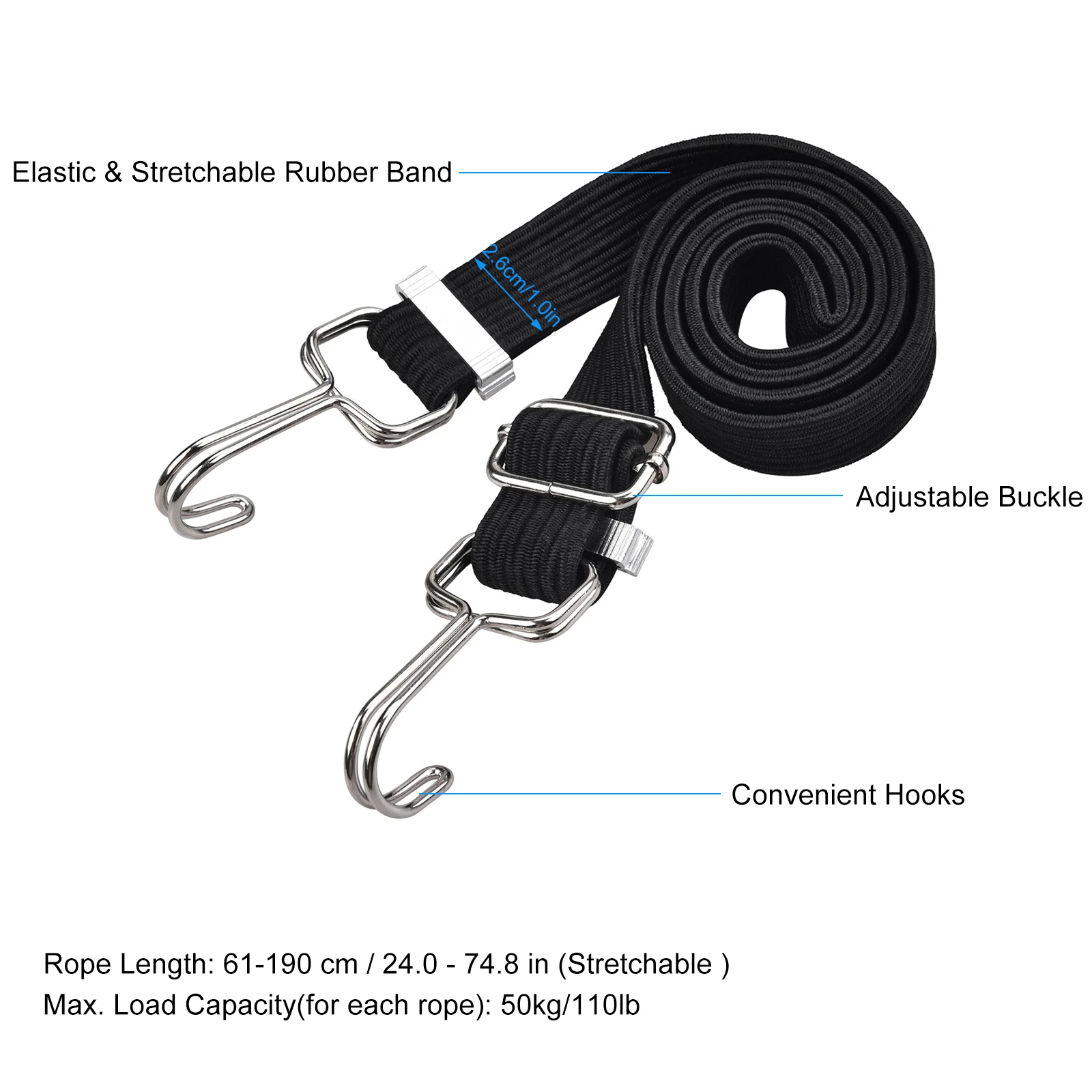 Эластичный Шнур для велосипеда длина 2 м цвет в ассортименте|Обмотка руля| |
