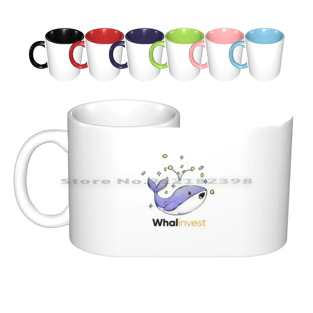 

Welcome To Whalinvest By Chu Ceramic Mugs Coffee Cups Milk Tea Mug Whalinvest Coin Cute Crypto Btc Bitcoin Chu Creative