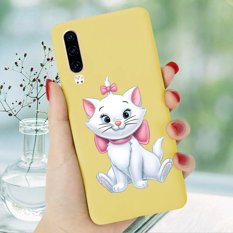 Мягкий силиконовый чехол для Huawei P30 P20 Pro Lite Mate 20 10 P9 P10 P Smart Plus 2019 2018 карамельный