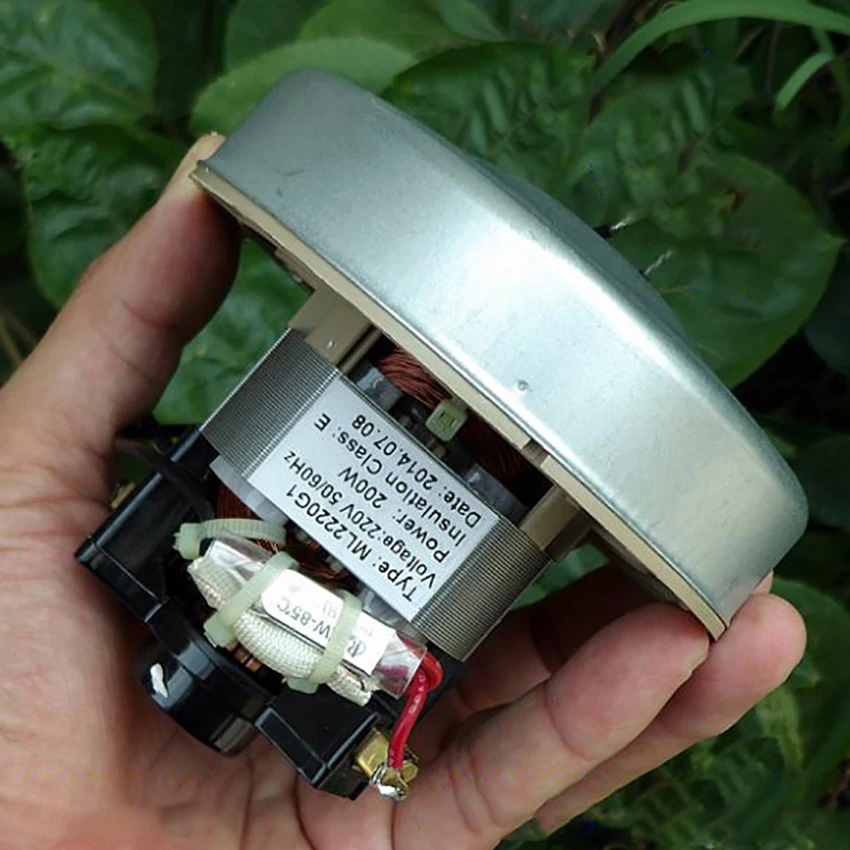 Двойной шариковый подшипник моторный накопитель переменного тока AC220V 200 Вт