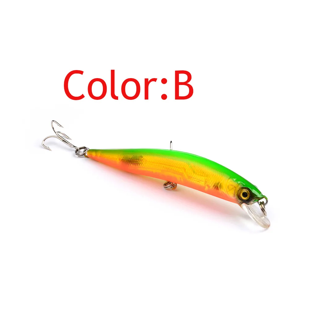 GLEEGLING 5 шт. блесна рыболовные приманки с 3 крючками Crankbait 11 34 см/8 37 г