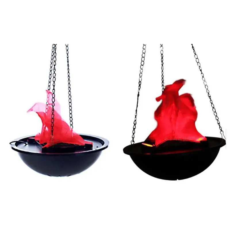 Электронная имитация на Хэллоуин Подвесная лампа с имитацией огня паяльник