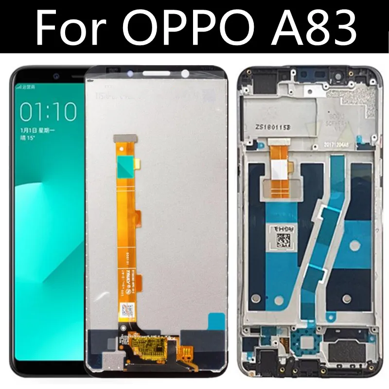 Полный ЖК дисплей 5 7 дюйма для OPPO A83 A83T A1 + сенсорный экран инструменты дигитайзер