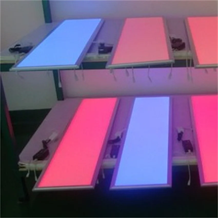 Free Shipping Hot Selling RGBCCT LED Panel Light 300x1200mm with Diver and Controller Remote 3 Years Warranty | Освещение