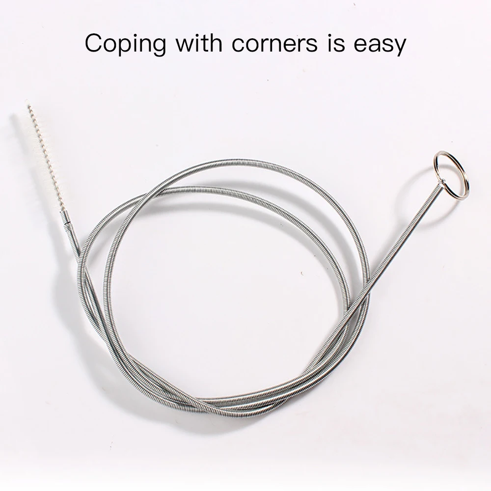 Кухонный холодильник щетка для скраба длинная гибкая слива отверстие