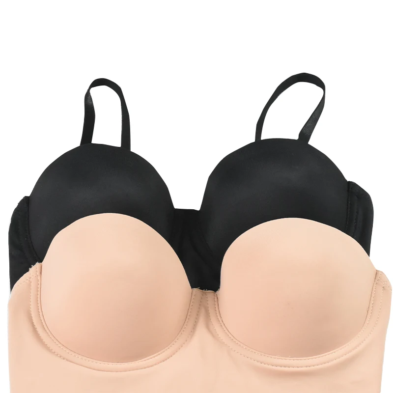 Underwire Bodysuits Women Fashion Rompers Nude Skinny Jumpsuit Black Bodys Sexy Playsuit Shapewear Bodycon Body Shaper