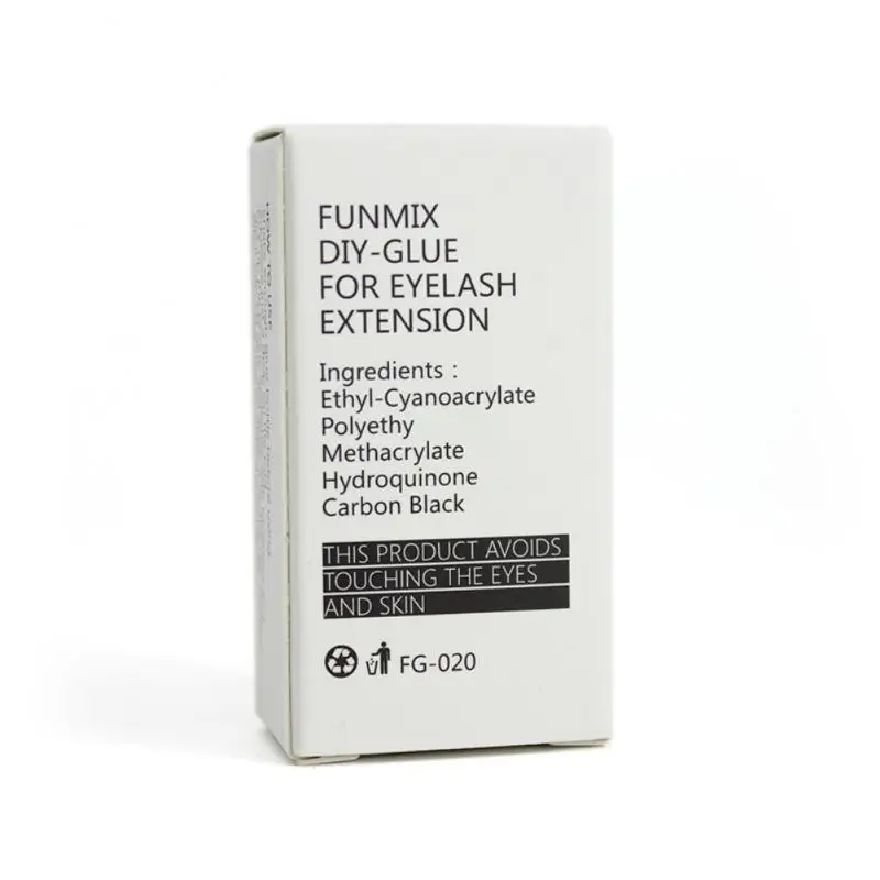 FUNMIX быстросохнущий клей для наращивания ресниц ультра супер отдельных TSLM1 |