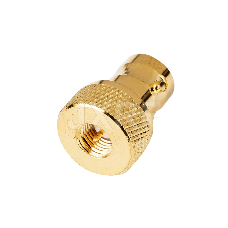 Позолоченный Переходник BNC штекер SMA-гнездо для Yaesu Vertex Icom Kenwood Baofeng UV-5R KG-UV6D KG-UV8 2 шт.