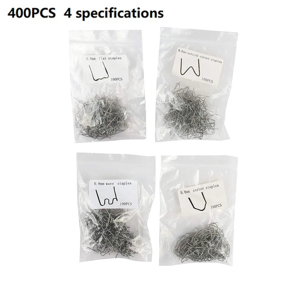 

400pcs Car Bumper Repair Machine Plastic Parts Repair Welding Nail For Machine