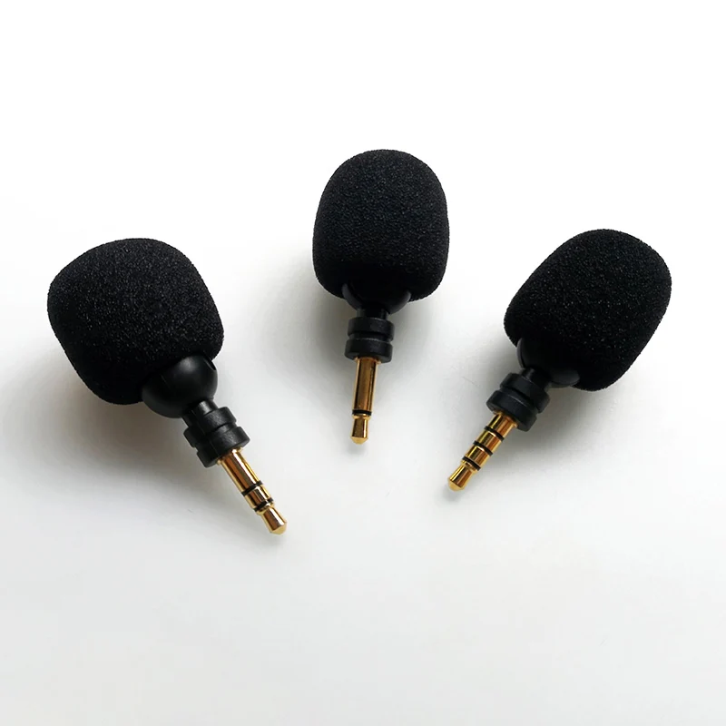 Mini Microphone Bendable Flexible Straight 3.5mm Jack Aux Mono/ Stereo/ 4 Pole Mic for Mobile Phone Computer Laptop PC Recorder |