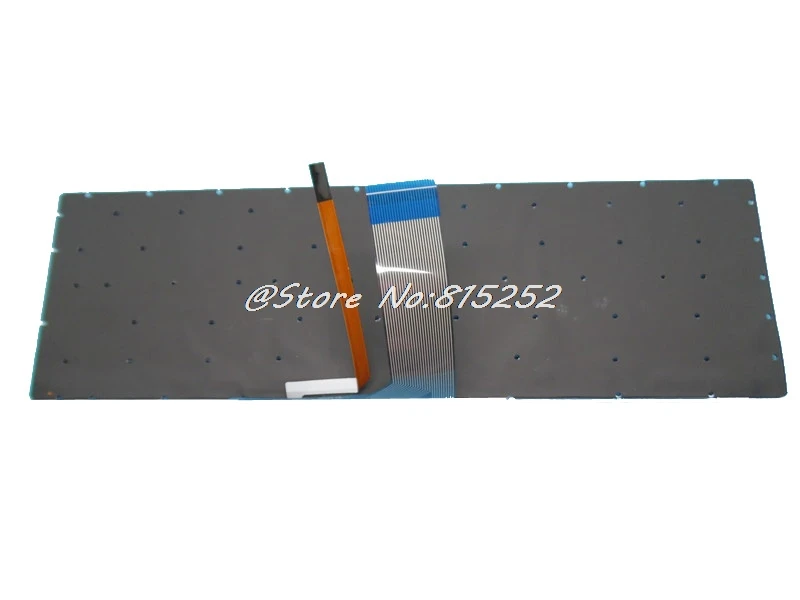 Клавиатура с кристальной подсветкой для MSI GE72 2QL 6QF 6QC 6QD 6QL PE60 2QE 6QE PE70 PE72 7RD GL62 GL62M 7RDX US