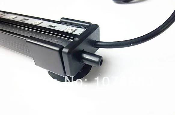 Новинка аквариумный Погружной подводный светильник SMD 51 см 5 Вт с воздушными