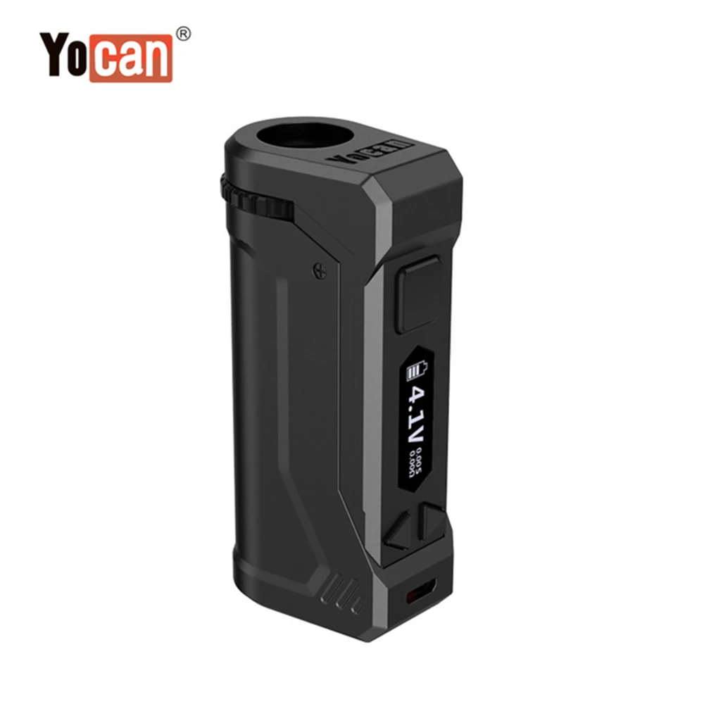 100% аутентичная батарея предварительного нагрева Yocan Uni Pro Mod 650 мАч для всех