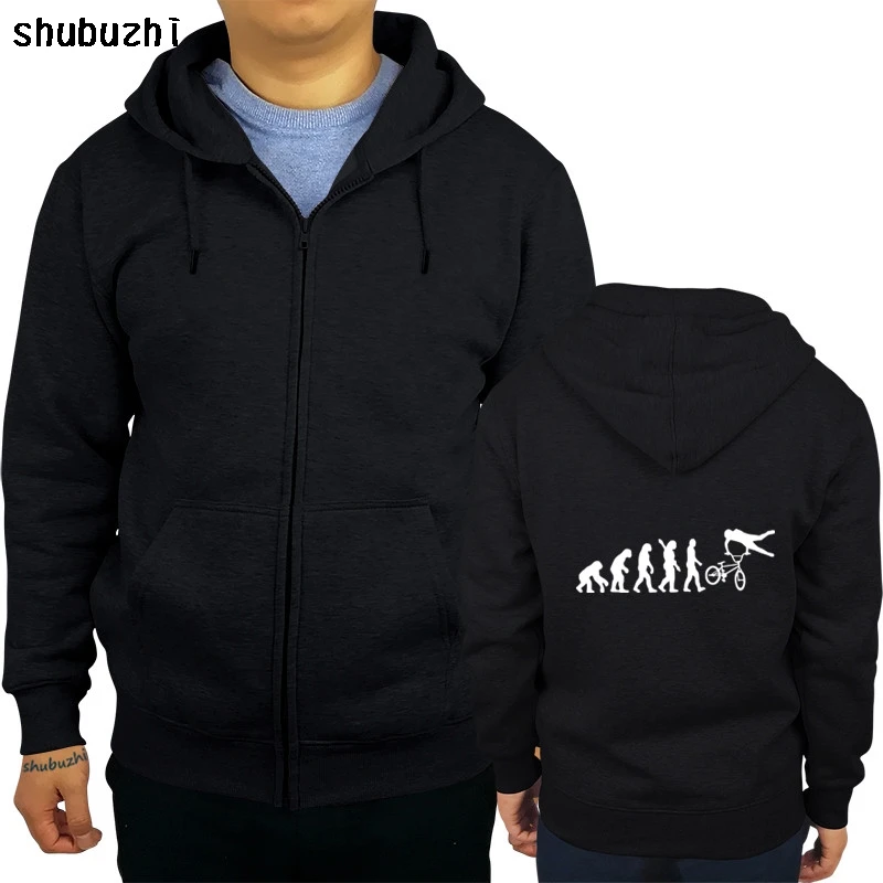 Велосипедный крест evolution BMX Мужская толстовка shubuzhi Повседневная хлопковая толстовка для мужчин рок мальчик цикл Топы евро размер sbz4004 - Цвет: black