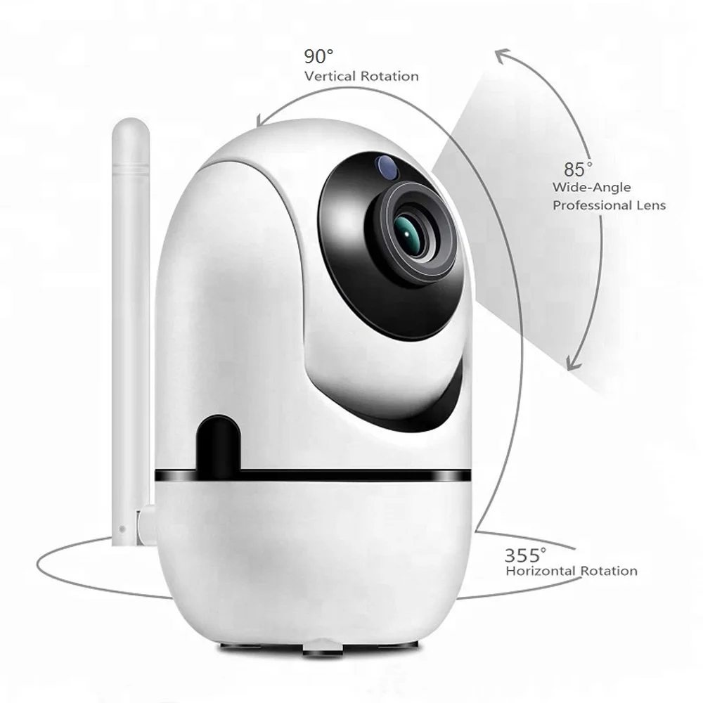 Мини 1080P HD Wi-Fi облачная IP Камера PTZ Pan Tilt P2P беспроводная веб-камера видеонаблюдения двухстороннее аудио видеоняня H.265