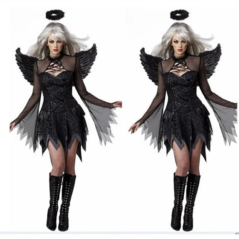 2019 костюмы на Хэллоуин для женщин фантазия косплей вечеринка маскарадный костюм