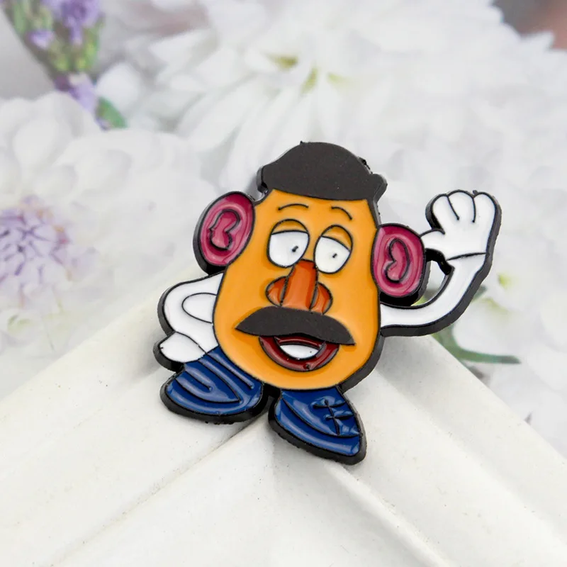 Мультфильм серии знак Творческий капли масла Радужный Единорог голова большая