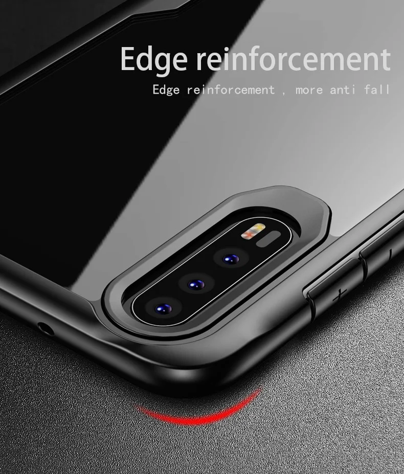 Для huawei p 20 Lite P20 Pro Чехол Vpower с кристаллами, прозрачная, для телефона защита soфт+ Твердый Чехол-Гибрид Для huawei p 20 p20 lite чехол