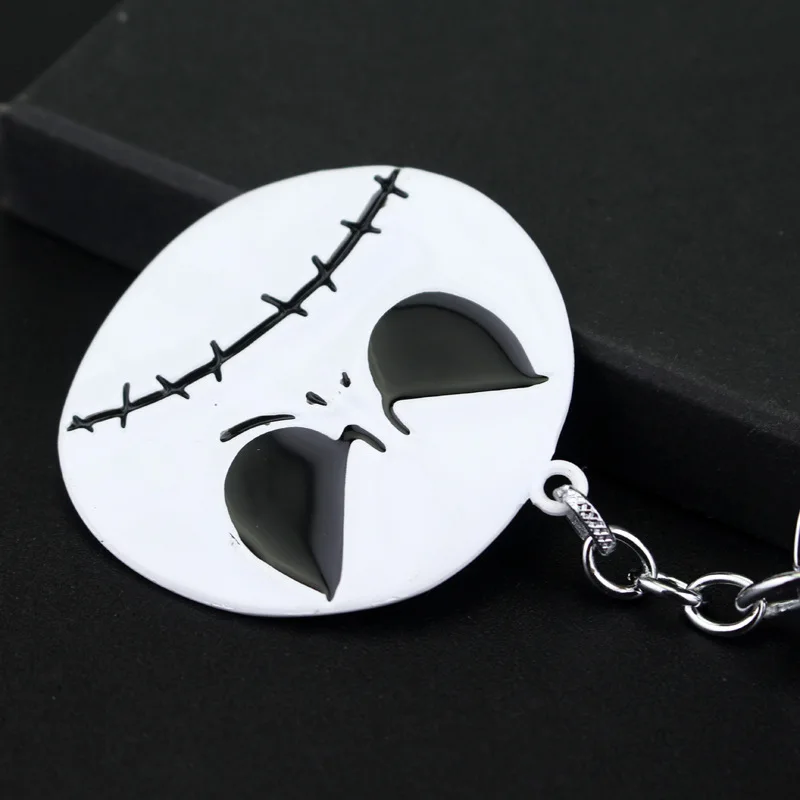 

The Nightmares Before Christmas Key Chain Jack Skellington Keychain Accessories Pendant Key Ring Charms Keychains for Ladies