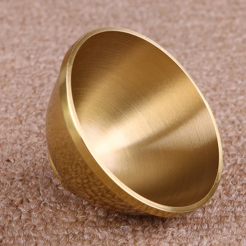 Медная чаша Будды чаши из чистой меди для поклонения богатству буддистские