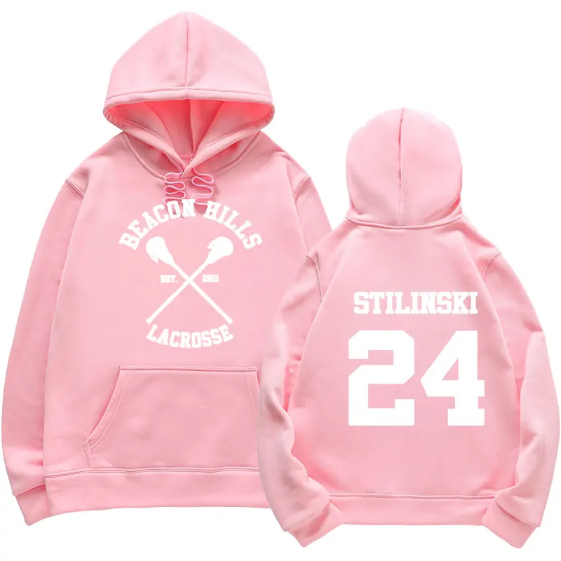 

2020Autumn Winter Hoodie Streetwear Fashion STILINSKI 24 Lahey McCall Man Women Sweatshirt Jogging Fleece Hoodie One Piece Wolf