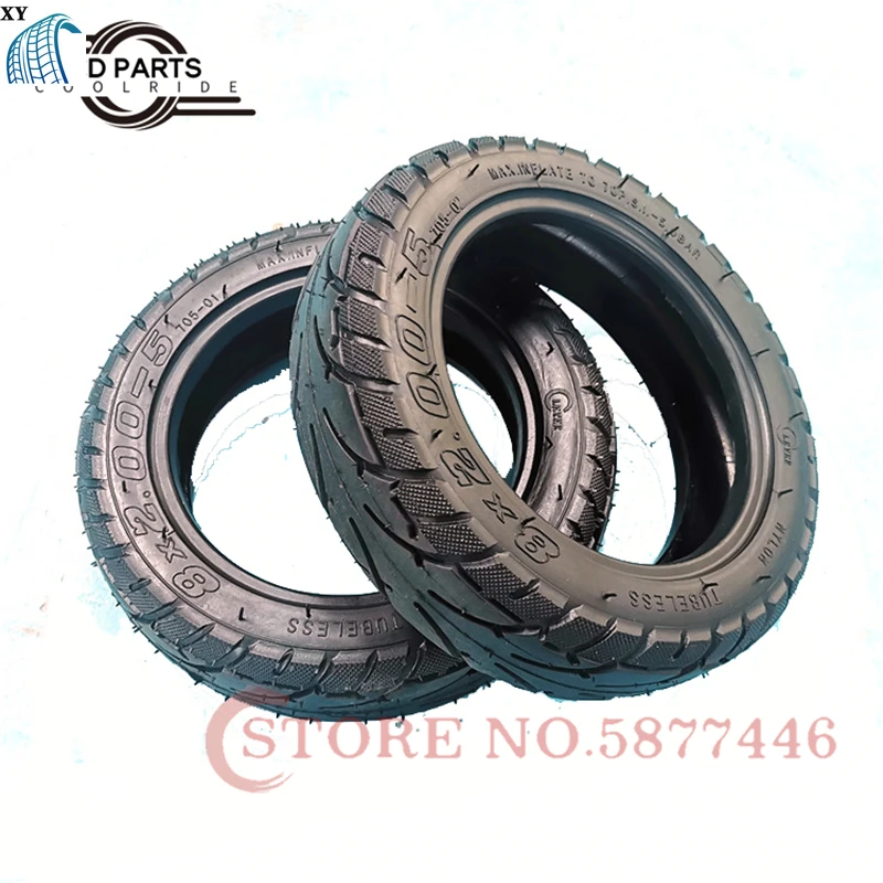 

8 Inch Electric Scooter Inflatable Inner and Outer Tire High Quality Butyl Rubber Inner Tube 8x2.00-5 Explosion Proof Solid Tire