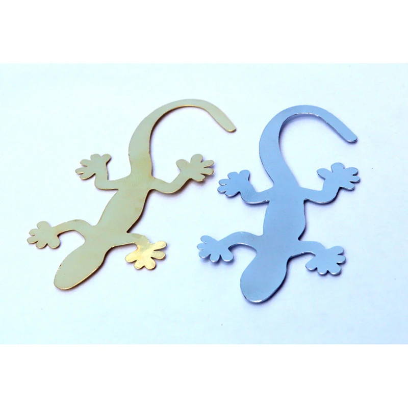 Автомобильные 3D наклейки Gecko металлические стерео для украшения автомобиля