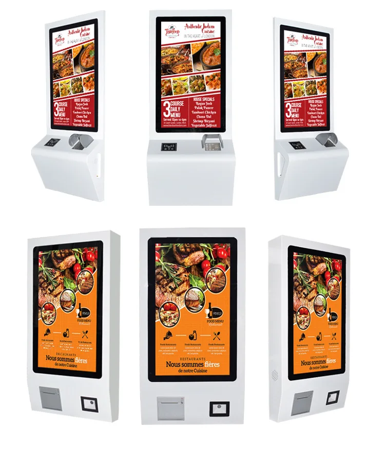 Ресторан 22 24 27 32 дюйма tft lcd сенсорный экран Wi Fi автосервис для заказа пищи