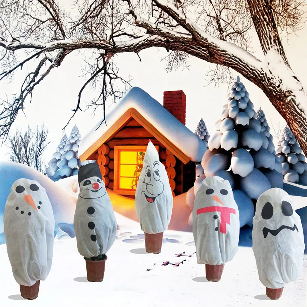 Зимние теплые чехол с рождественской елкой Одеяло завод чехлы для защиты от