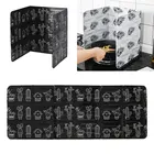 Теплоизоляционная и маслостойкая плита, защита от брызг, доска из алюминиевой фольги, газовая плита, защита от брызг, кухонный инструмент для готовки