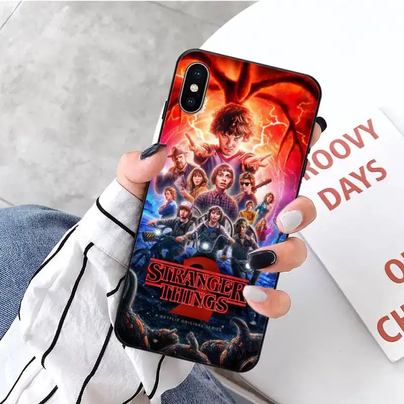 

Stranger Things American TVhigh quality Phone Case shell For iphone 5 5s 5c se 6 6s 7 8 plus x xs xr 11 pro max
