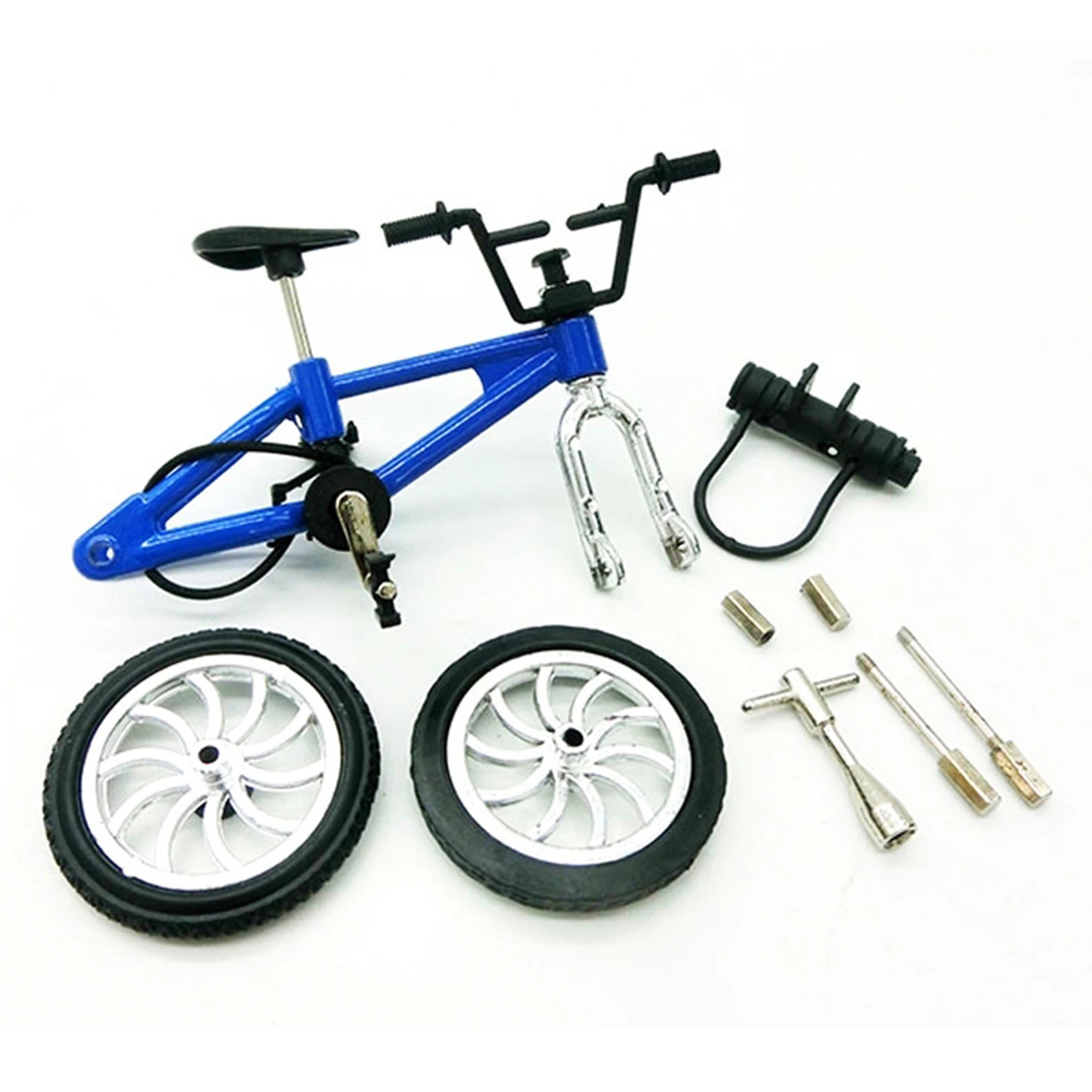 Мини-велосипед игрушечный из сплава BMX пальчиковая модель велосипеда фанаты