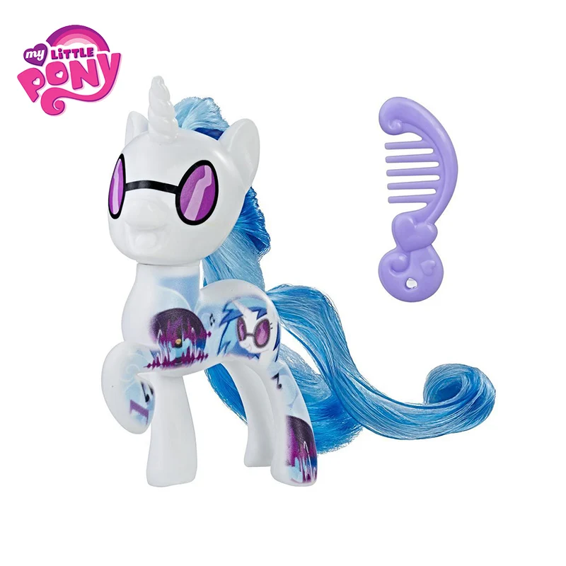 Экшн-фигурка игрушки My Little Pony из фильма DJ Pon-3 большая Радуга Mcintosh Игрушки для