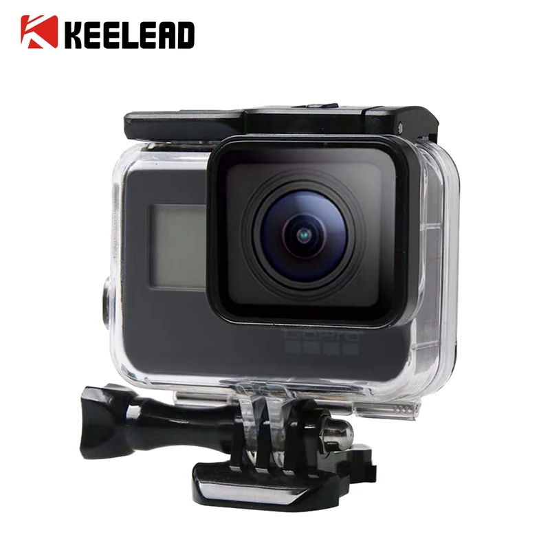 KEELEAD для Gopro Hero 7 6 5 Аксессуары Водонепроницаемый защитный корпус чехол дайвинга 45