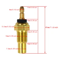 motorcycle radiator water temperature sensor for honda ch125 ch150 elite civic cn250 crm125 fes250 gl1500se gold wing crm50