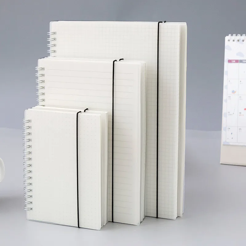 

A6 A5 B5 Diary Notebook School Supplies Journal PP Coil Grid Dot Blank Line Sketchbook Planner Agenda Notepad Office Stationary