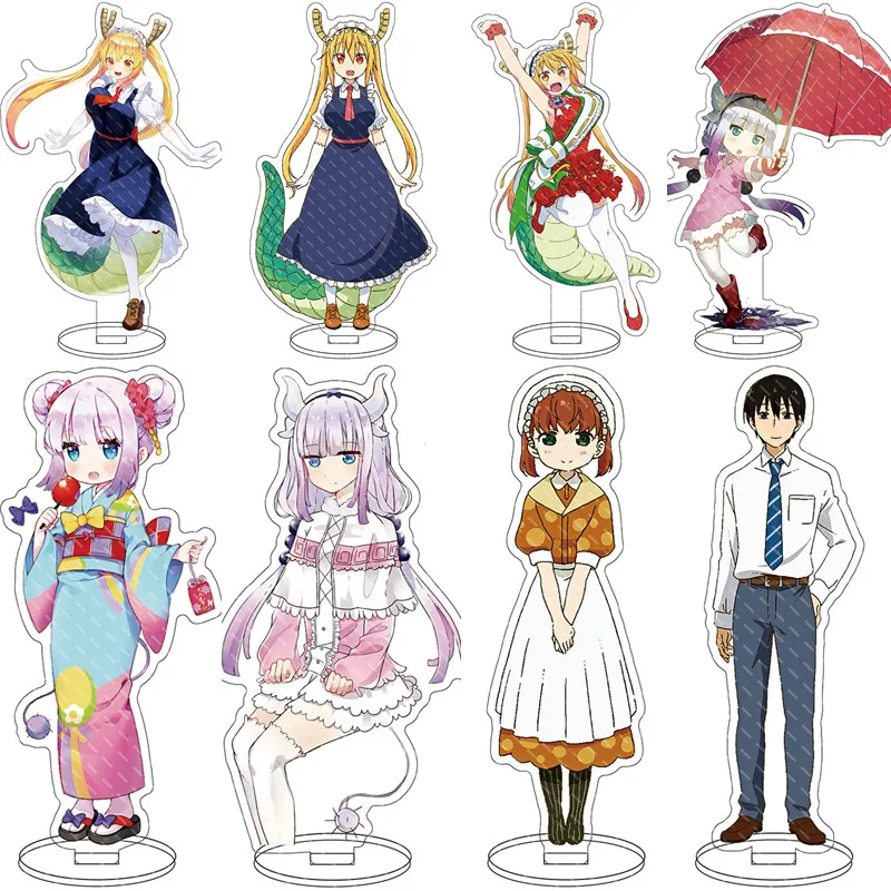 1 шт. аниме Kobayashi San Chi No Maid брелок в виде дракона Miss Kobayashi's Dragon Kanna Kamui фигурки
