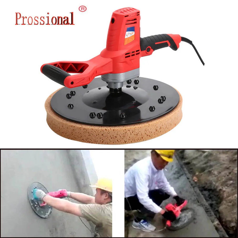 

Electric Concrete Epoxy Cement Mortar Trowel Masons Wall Smoothing Polishing Machine Plastering Bucket Trowel Tool 220V