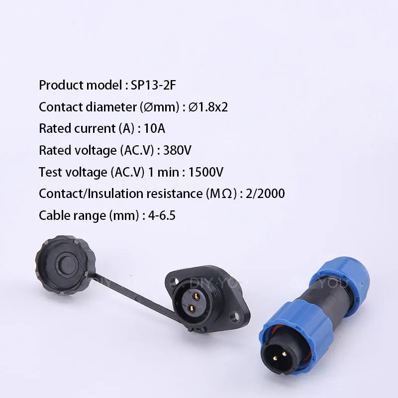 IP68 авиационный штекер SP13 1 2 3 4 5 6 7 контактный кабель соединители штепсельная